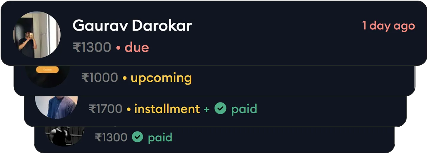payments